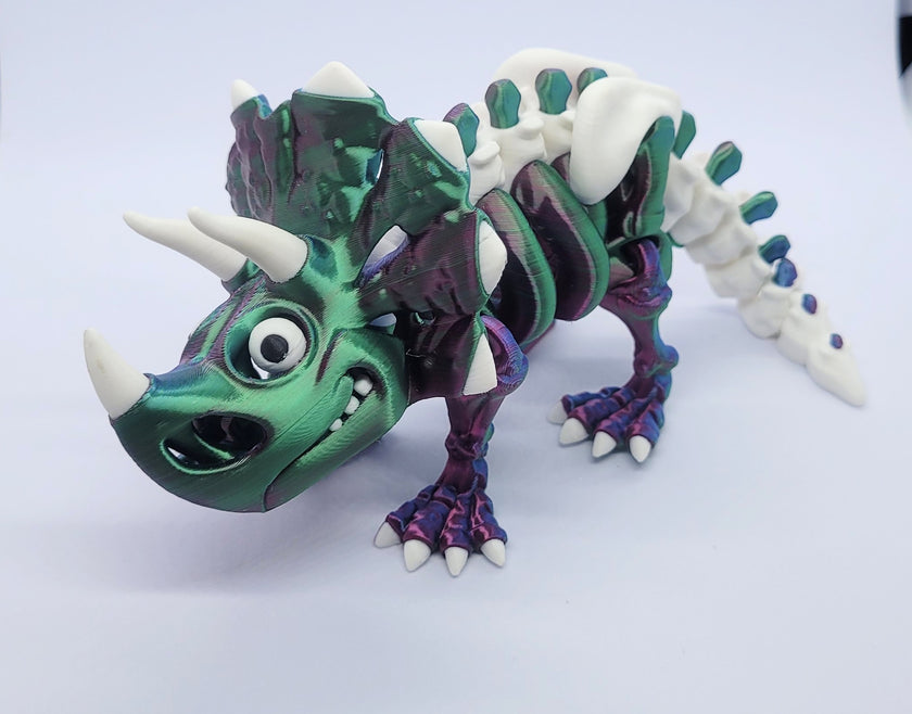 Tricératops squelette