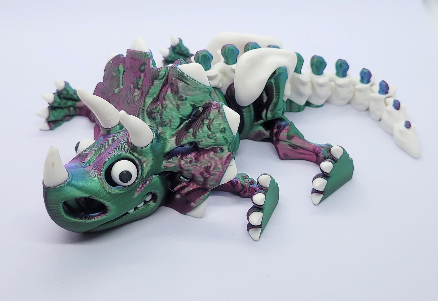 Tricératops squelette