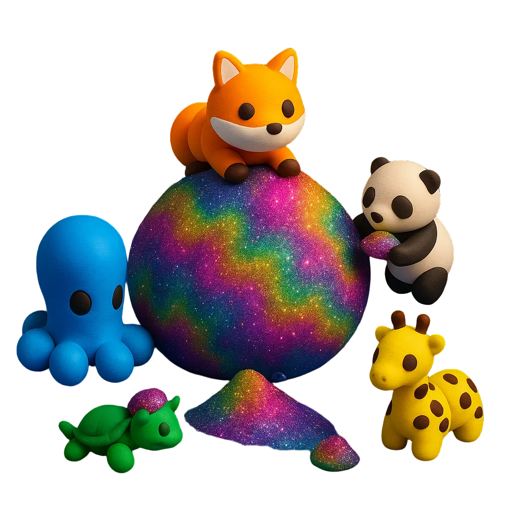 ✨ LA POUSSIÈRE MAGIQUE COLORÉE